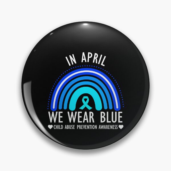 Item preview, In April We Wear Blue Child Abuse Prevention Awareness Shirt, Stop Child Abuse Shirt, April Is National Child Abuse Prevention Month Shirt designed and sold by aymob.