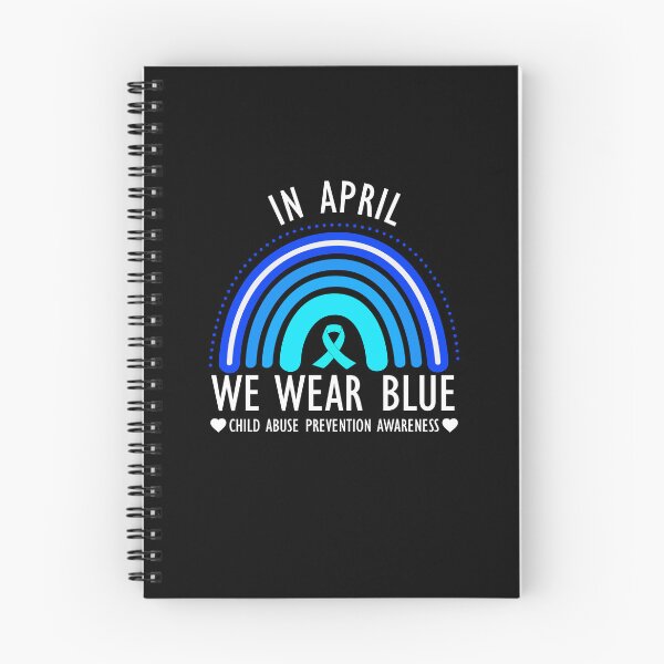 Item preview, In April We Wear Blue Child Abuse Prevention Awareness Shirt, Stop Child Abuse Shirt, April Is National Child Abuse Prevention Month Shirt designed and sold by aymob.