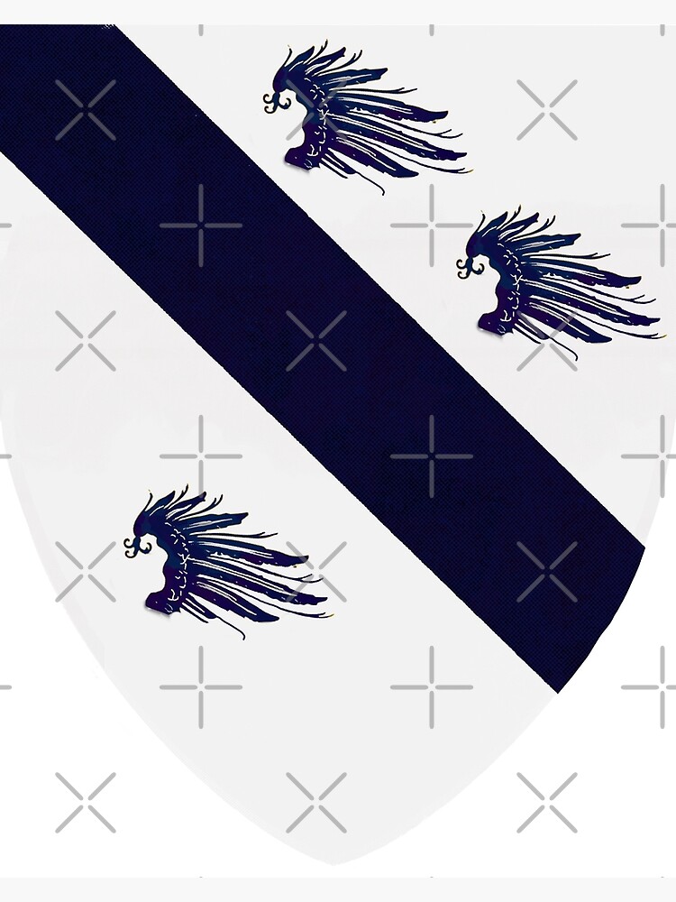 "Batchelar Coat of Arms" Poster for Sale by salemkingofarms Redbubble