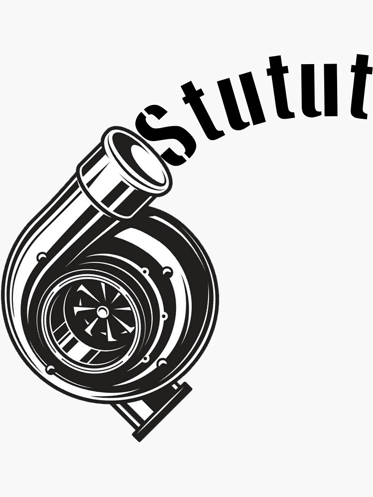 "Turbo makes Sutu" Sticker by Daginman Redbubble