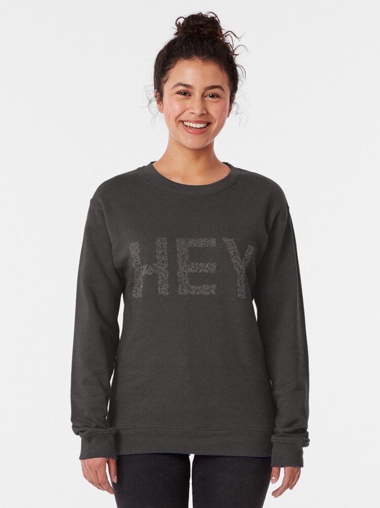 Alternate view of Floral Pattern - Hey Pullover Sweatshirt