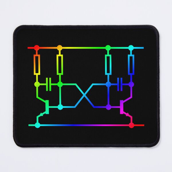 Item preview, Electrical circuit diagram (multi-colour) components wiring designed and sold by SolidEarthArt.