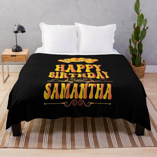 Item preview, Happy birthday Samantha designed and sold by bahdsgraphic.