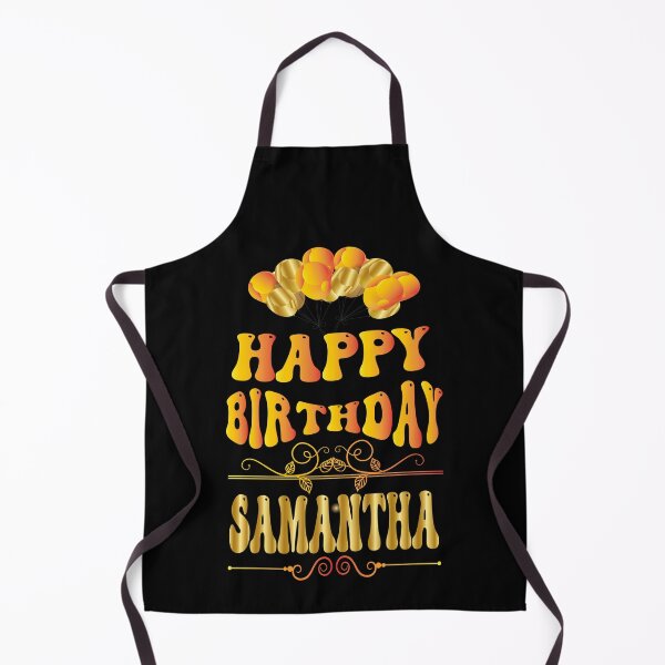 Item preview, Happy birthday Samantha designed and sold by bahdsgraphic.