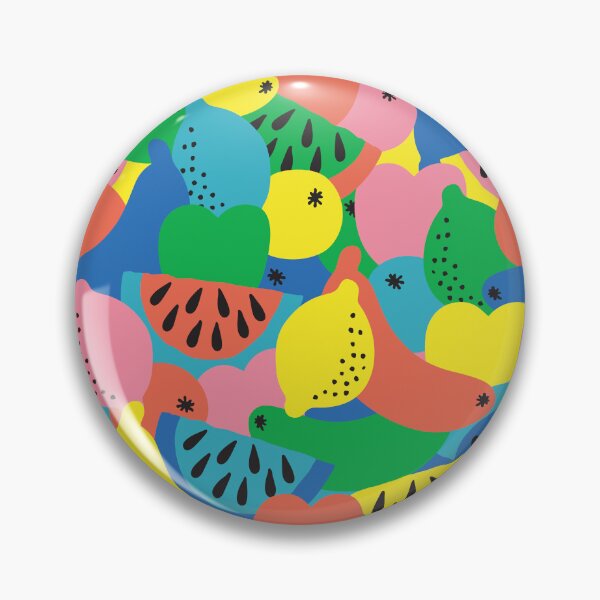 Item preview, Pop Art Colorful Fruit Pattern  designed and sold by nouveaudecor.