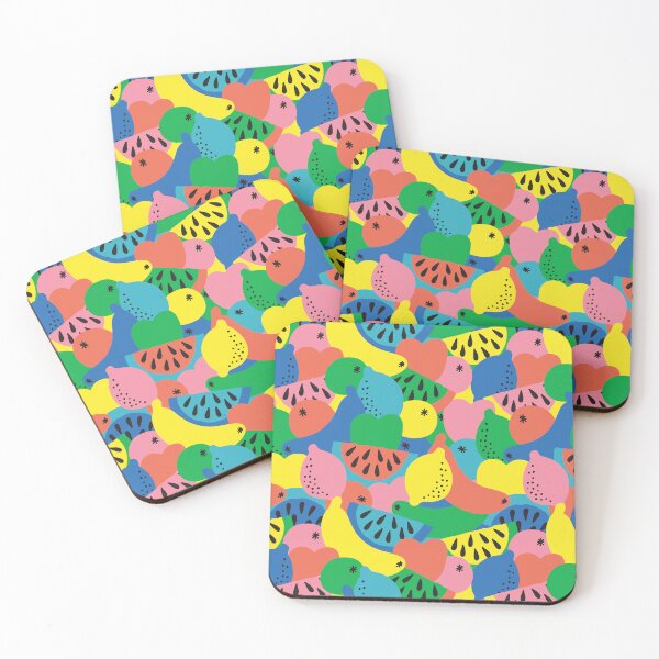 Item preview, Pop Art Colorful Fruit Pattern  designed and sold by nouveaudecor.