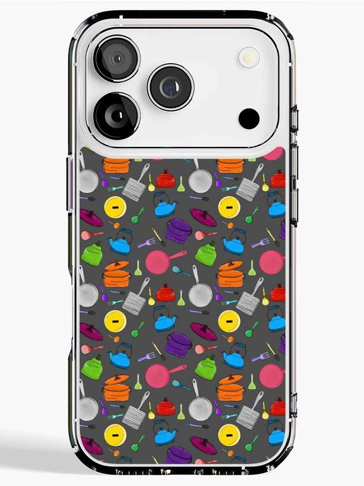 Thumbnail 1 of 5, iPhone Case, My Messy Kitchen designed and sold by Janie in Repeat .