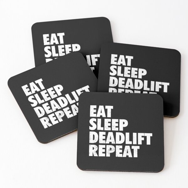 Item preview, Eat Sleep Deadlift Repeat designed and sold by Printend _.