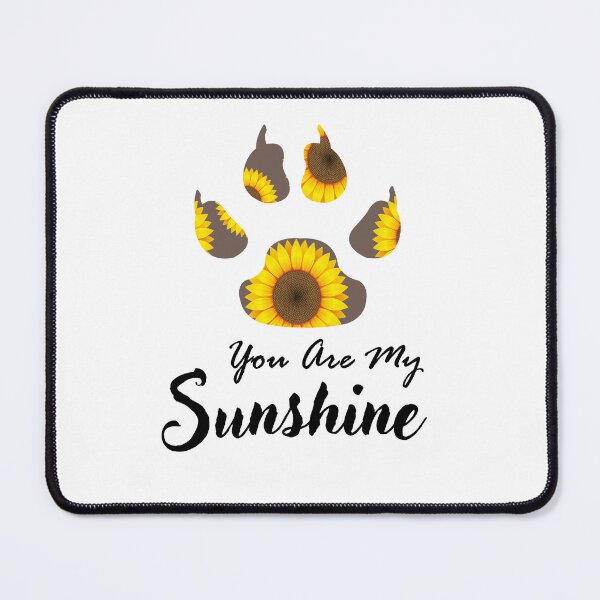Item preview, You Are My Sunshine cat Sunflower designed and sold by adeleqo.