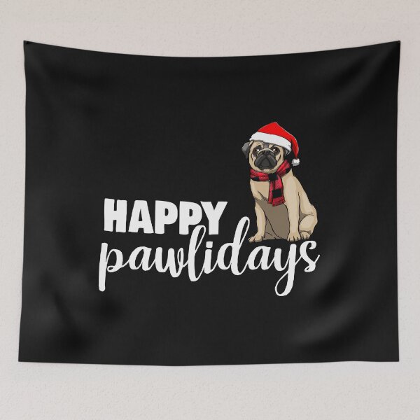 Item preview, Happy Pawlidays designed and sold by Bendthetrend.