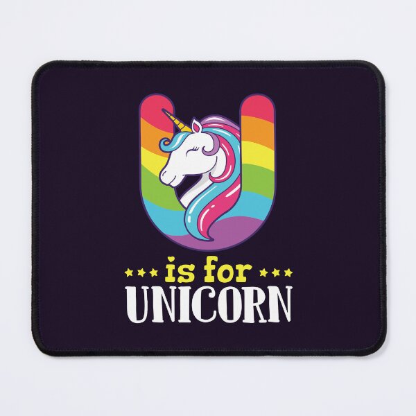 Item preview, U Is For Unicorn designed and sold by jaygo.