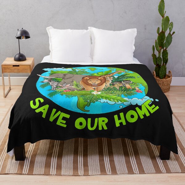 Item preview, Save Our Home Animals Earth Day Planet Anniversary designed and sold by minadebbieark.