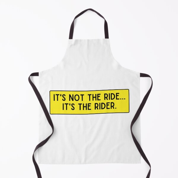 Item preview, IT'S NOT THE RIDE IT'S THE RIDER Cool Motorcycle Sticker designed and sold by thesmokeydogs.