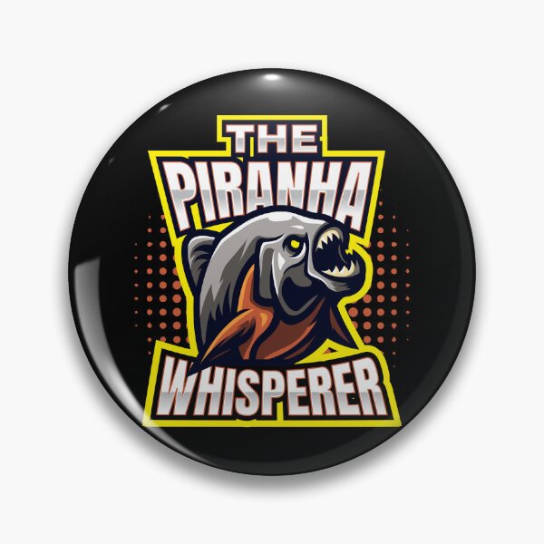 Item preview, The Piranha Whisperer Fish Predatory designed and sold by MooonTees.