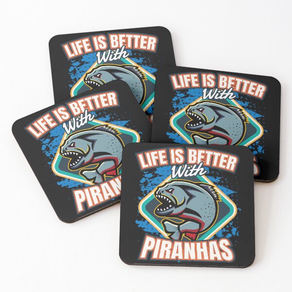 Item preview, Life Is Better With Piranhas Fish designed and sold by MooonTees.