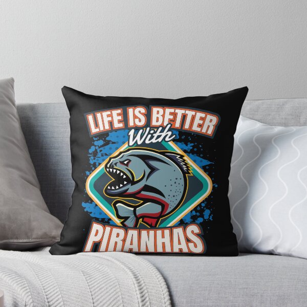 Item preview, Life Is Better With Piranhas Fish designed and sold by MooonTees.