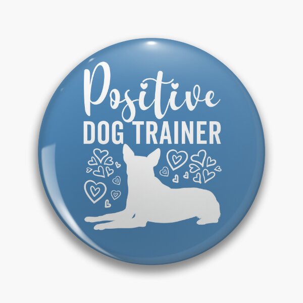 Item preview, Positive Dog Trainer | Hearts and Pretty Typography Dog Training Design designed and sold by arlutai.