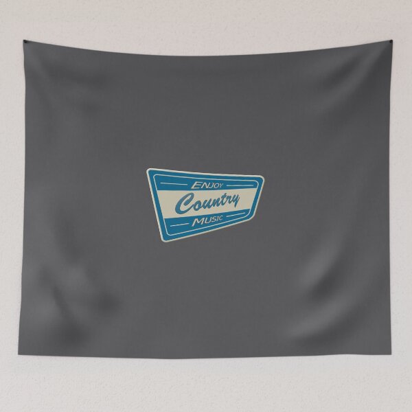Item preview, Enjoy country music - vintage sign designed and sold by lisaberton.