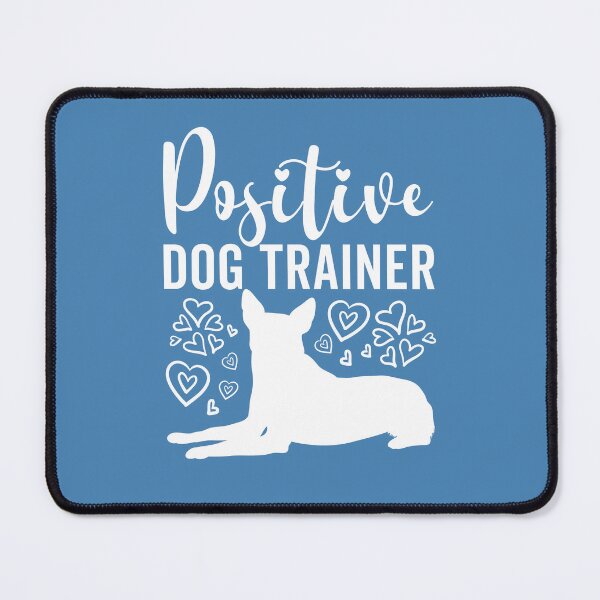 Item preview, Positive Dog Trainer | Hearts and Pretty Typography Dog Training Design designed and sold by arlutai.