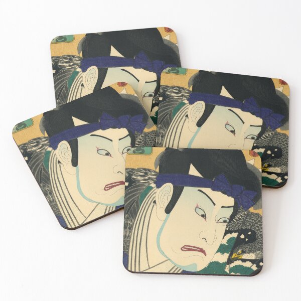 Item preview, Nakamura Utaemon IV as Matsuomaru - Utagawa Kunisada (1863) designed and sold by Geraldo Garcia.