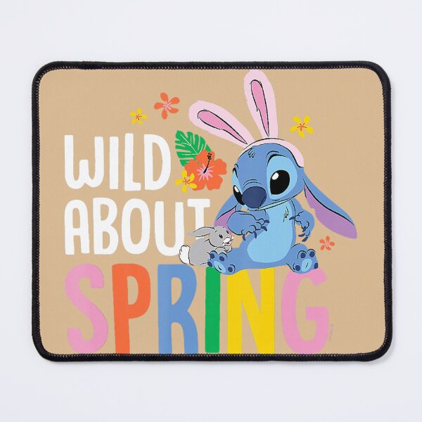 Item preview, Lilo Stitch Wild About Spring Easter Bunny designed and sold by icecoconut.