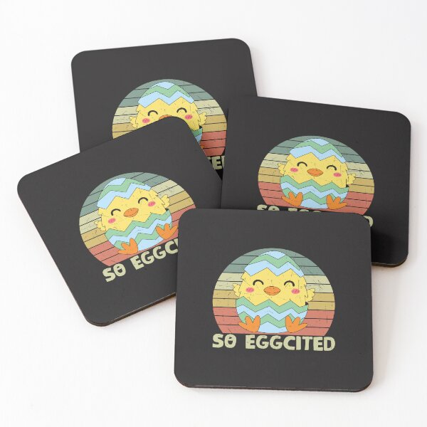 Item preview, FUNNY EASTER SO EGGCITED designed and sold by GamaArtDesign.
