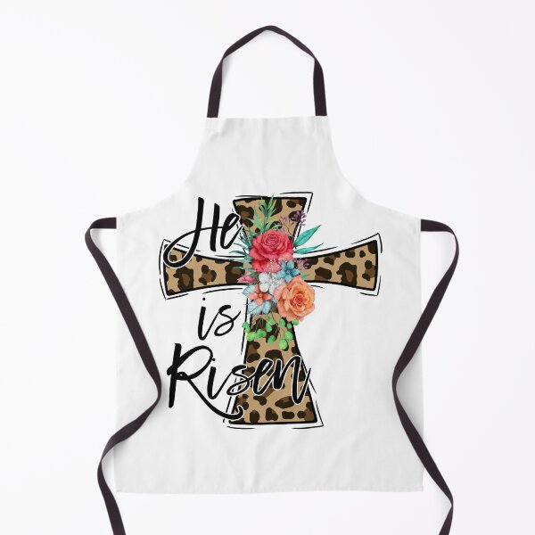 Item preview, He Is Risen Floral Cross designed and sold by Meggie179.