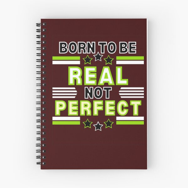 Item preview, Born to be real not perfect designed and sold by JAdotdotDesigns.
