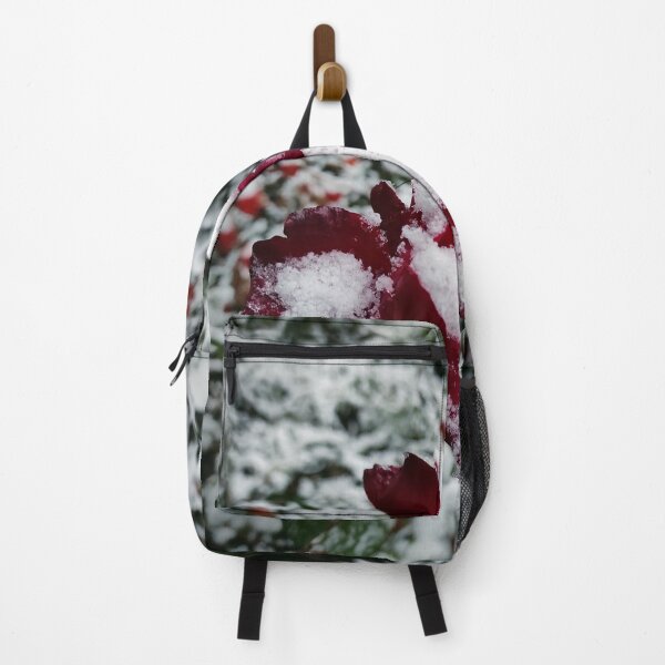 Item preview, Red rose with snow designed and sold by Gourmetkater.
