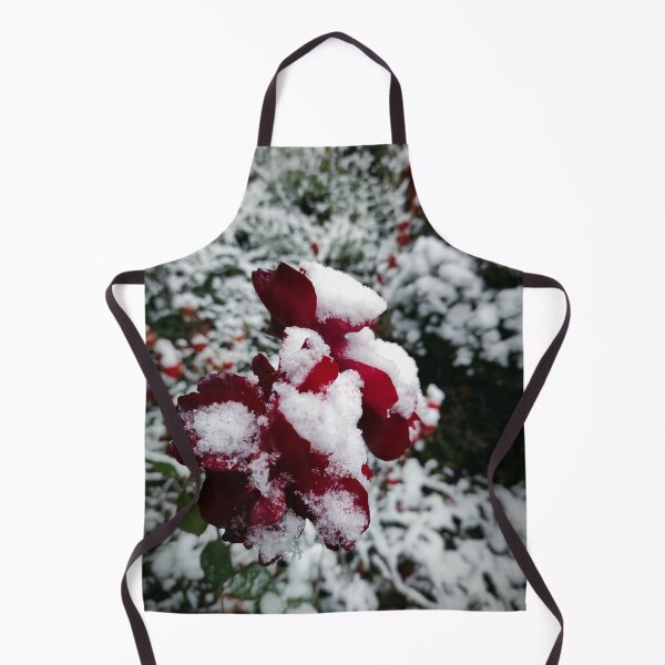 Item preview, Red rose with snow designed and sold by Gourmetkater.