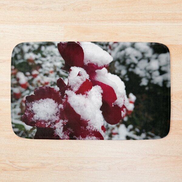 Item preview, Red rose with snow designed and sold by Gourmetkater.