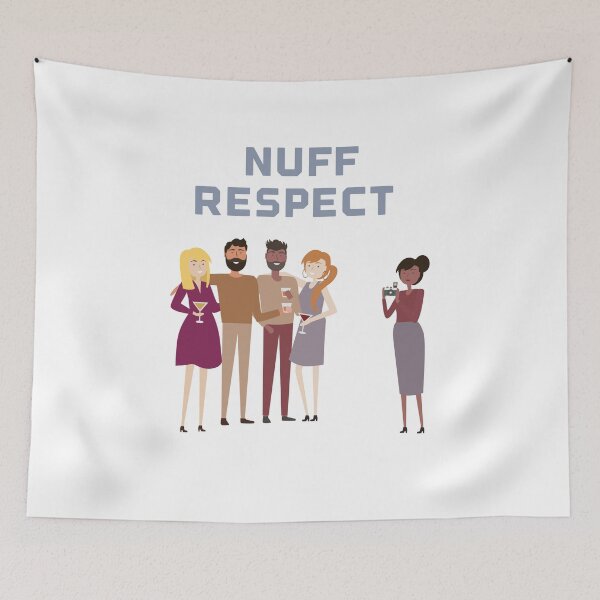 Item preview, Nuff Respect designed and sold by ZubiyaArt.