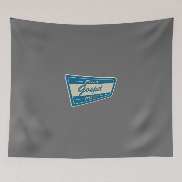 Item preview, Enjoy gospel music - vintage sign designed and sold by lisaberton.