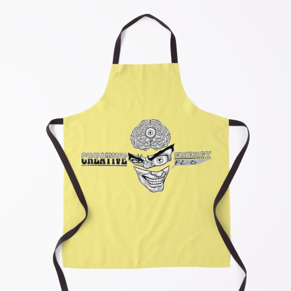 Item preview, WEIRDO - Creative Energy Flo - Face - Black and White - Light Yellow designed and sold by hector2ortega.
