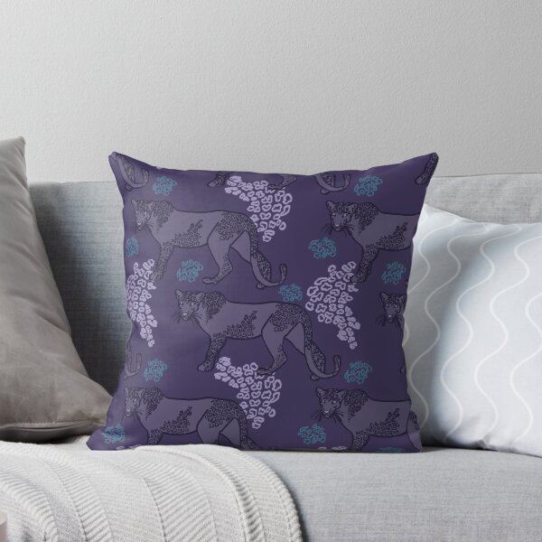 Item preview, Snow Leopards - Violet, Teal, Lilac designed and sold by Jasrese.