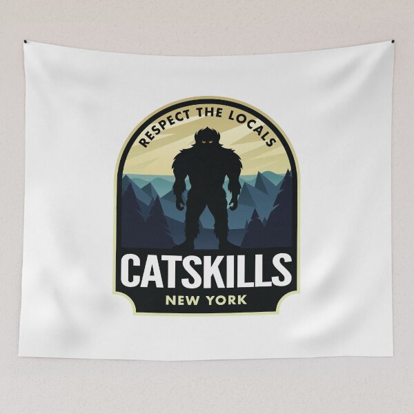 Aperçu de l'œuvre Catskills New York Bigfoot Sasquatch créée et vendue par HalpinDesign.