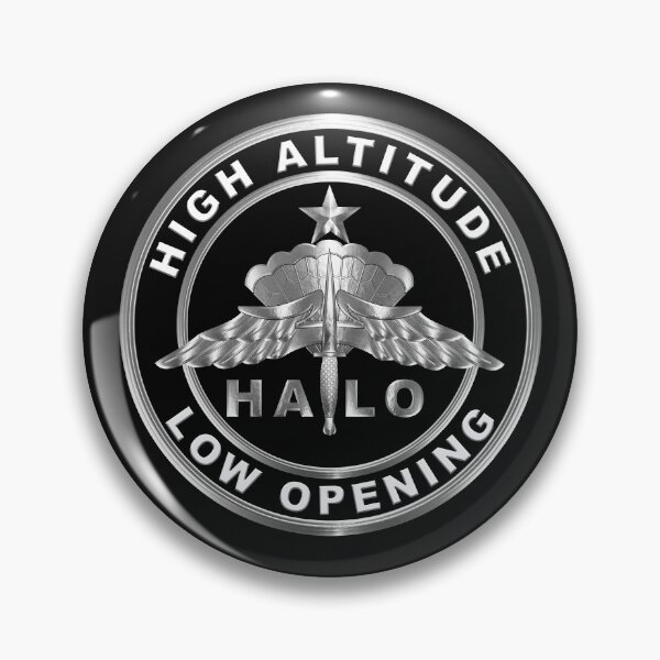 Item preview, Army Freefall High Altitude Low Opening (HALO) Senior Wings designed and sold by SoldierAlways.