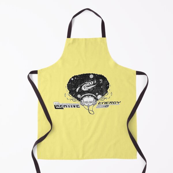 Item preview, WEIRDO - Creative Energy Flo - Universe - Black and White - Light Yellow designed and sold by hector2ortega.
