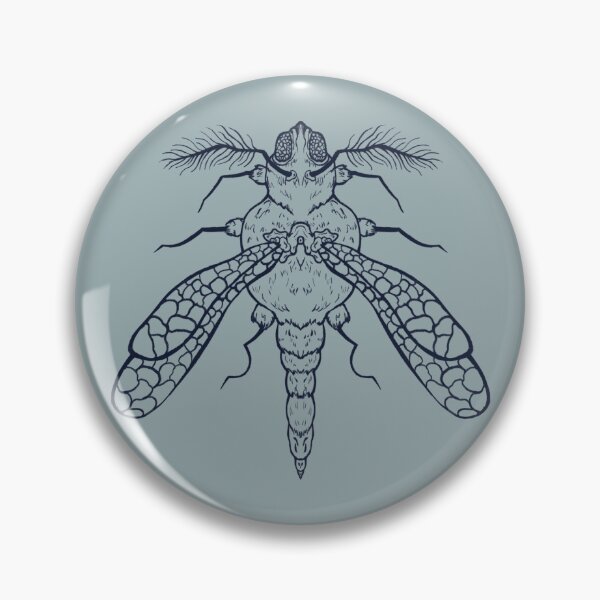 Item preview, fluffy dragon fly moth  designed and sold by edgyweevil13.
