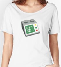 Toy Brick Computer Console Women's Relaxed Fit T-Shirt