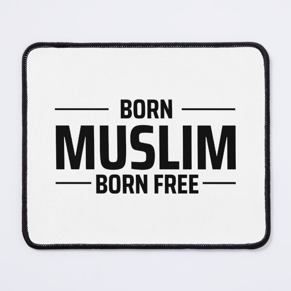Item preview, born muslim quote islamic art quotes 2 designed and sold by EfenDesign.