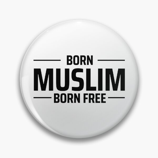 Item preview, born muslim quote islamic art quotes 2 designed and sold by EfenDesign.