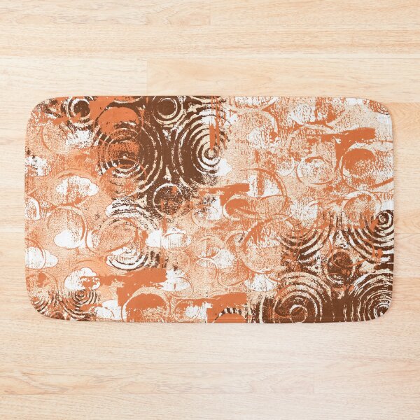 Item preview, Earth Toned Abstract Block Print designed and sold by Minxylynx4.