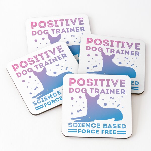 Item preview, Positive Dog Trainer | Science Based, Force Free | Rose/Teal Gradient Dog Training designed and sold by arlutai.