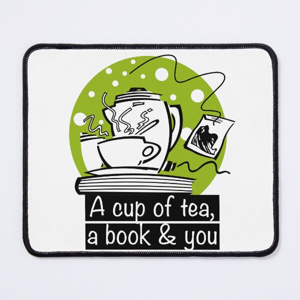 Item preview, A cup of tea, a book & you designed and sold by Concept-Hub.