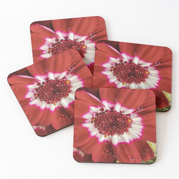 Item preview, Groovy red flower. designed and sold by DaliaSabryTee.