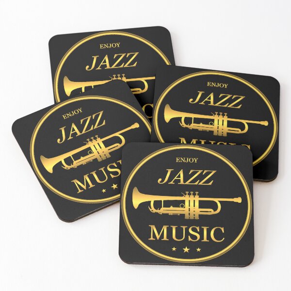 Item preview, Enjoy jazz music - gold sign designed and sold by lisaberton.