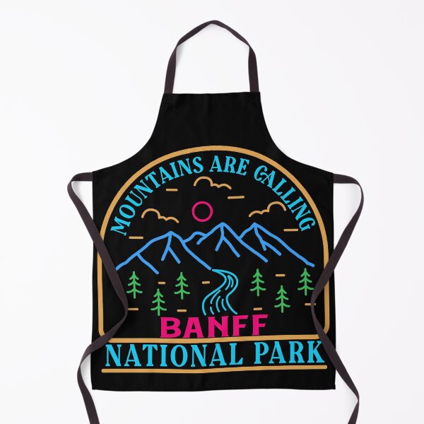 Item preview, Banff national park - lineart designed and sold by Nature-mark.