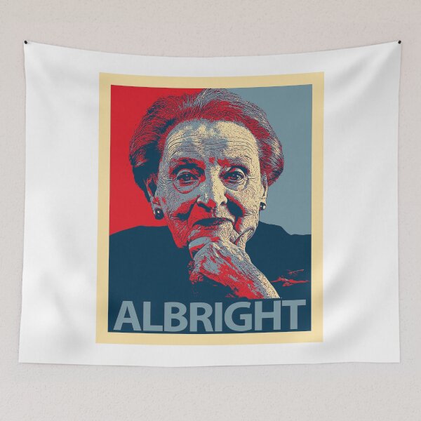 Item preview, rip  madeleine albright designed and sold by Wuando.