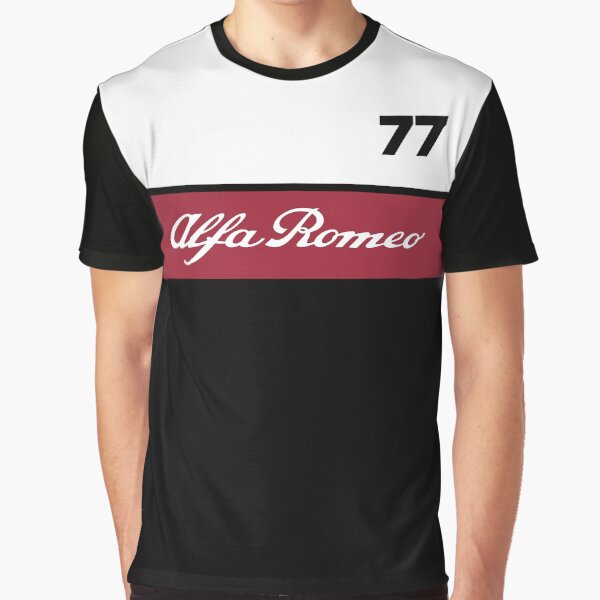 Alfa Romeo F1 2022 - Impression Bottas 77 T-shirt graphique